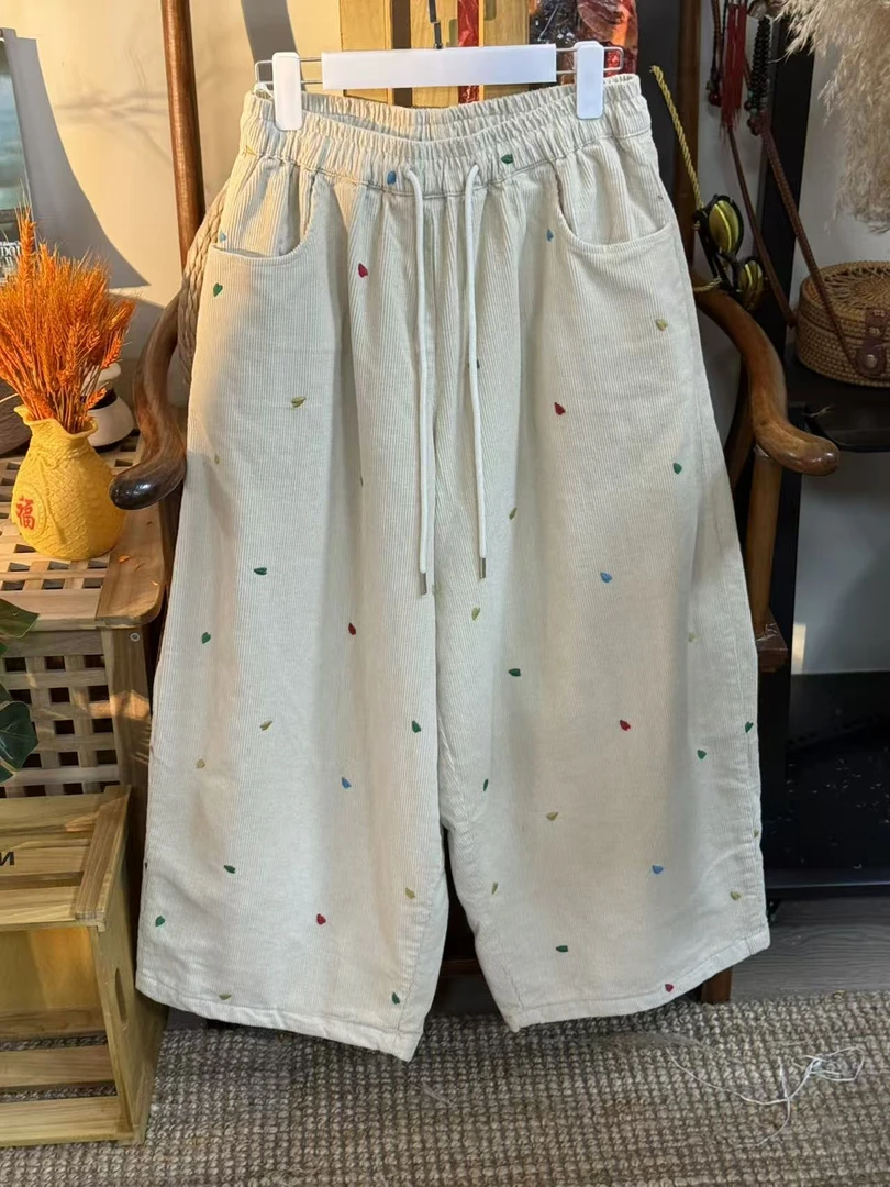 【云目悠悠】秋冬新款女士棉裤-20251057