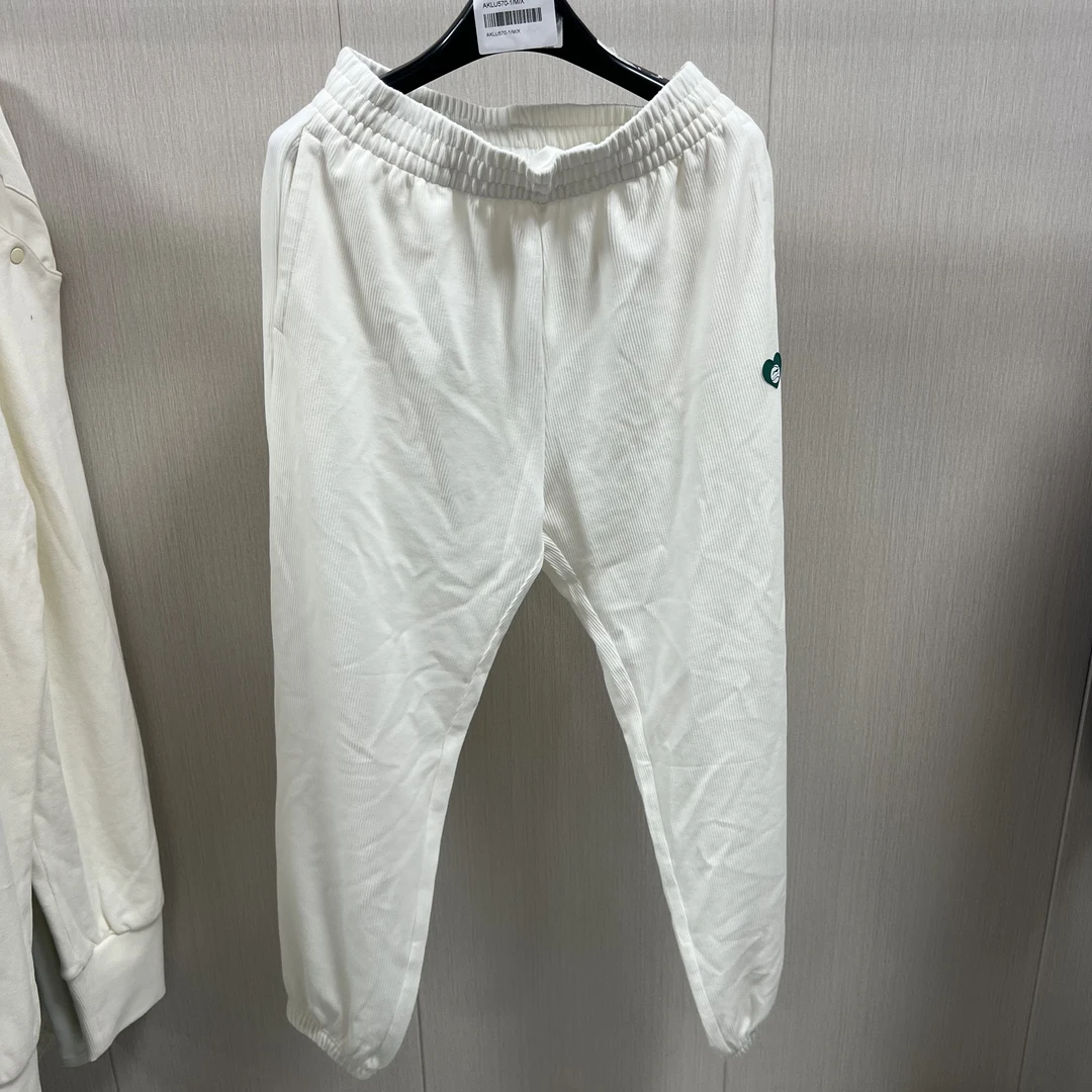 B品以直播展示为准李宁运动潮流针织宽松休闲束脚卫裤女子AKLU570