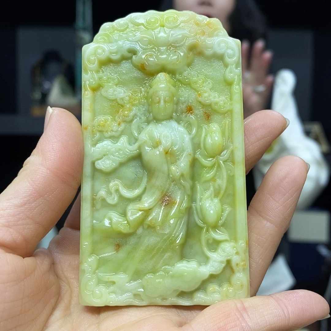 岫玉挂件吊坠未镶嵌