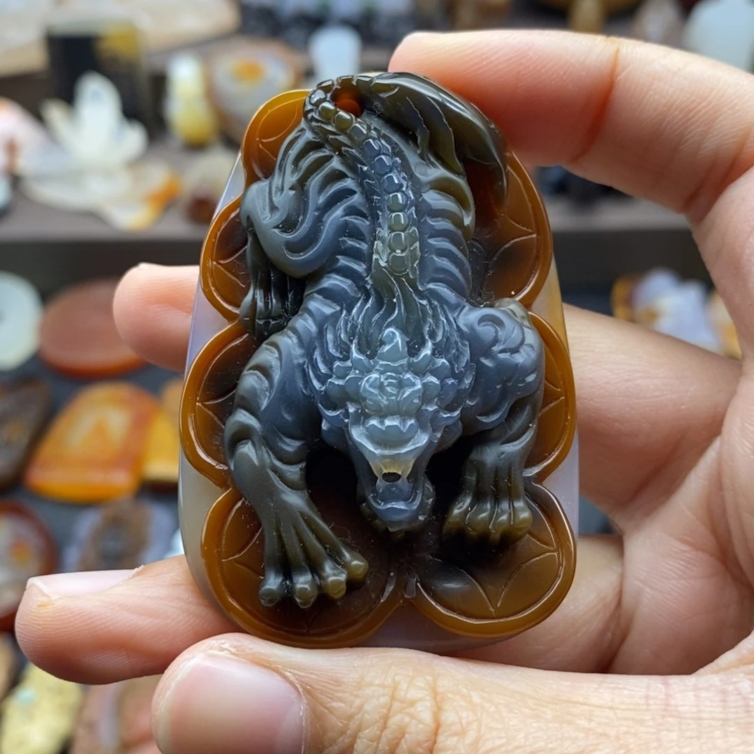 未镶嵌吊坠(不含链)玛瑙/玉髓