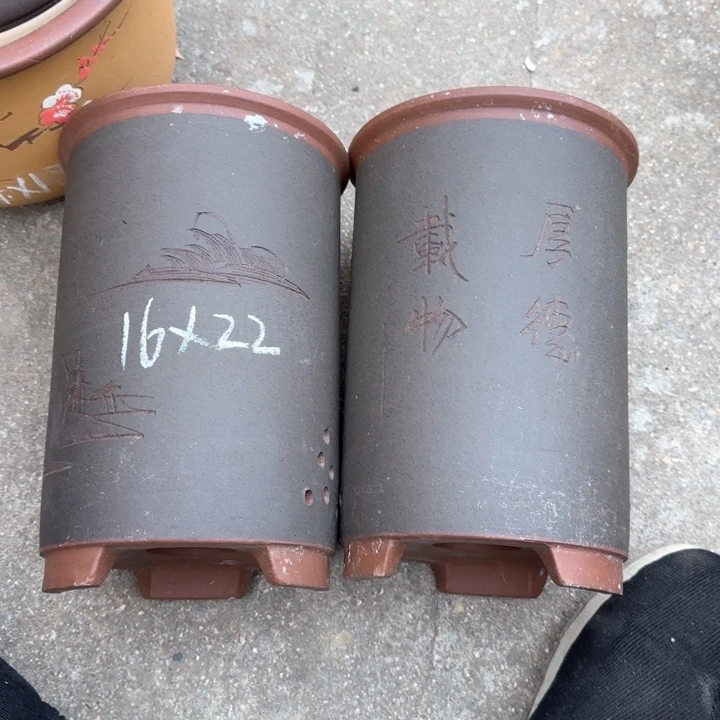 紫砂花盆特价清仓