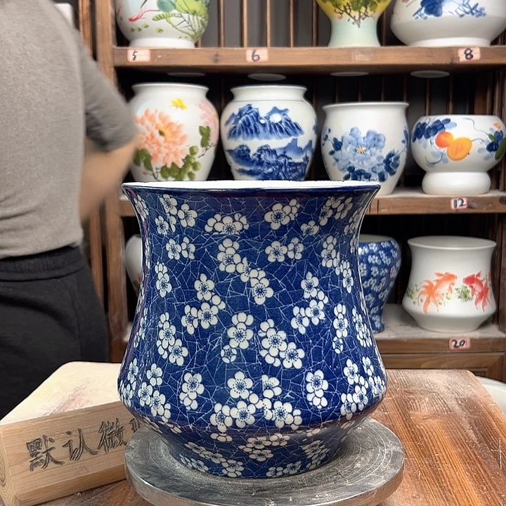 陶小蛮腰冰梅花新款新款陶瓷