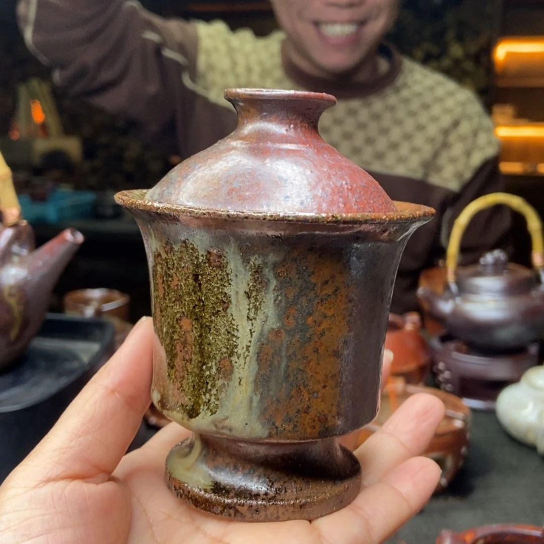 紫砂柴烧紫砂茶具