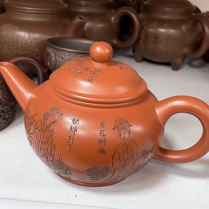 紫砂茶宠580cc宜兴紫砂壶