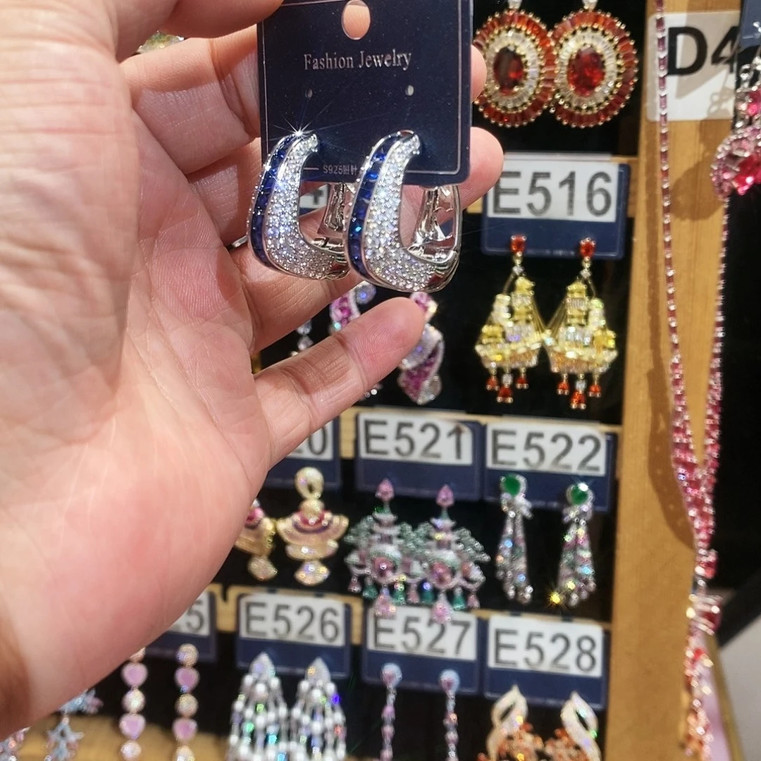 【闪购商品】纯铜925银锆石