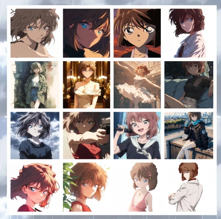 布呐呐文创 - 名侦探柯南亚克力拍立得 收藏卡牌