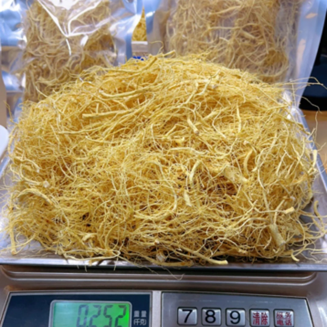 长白山干参须足干