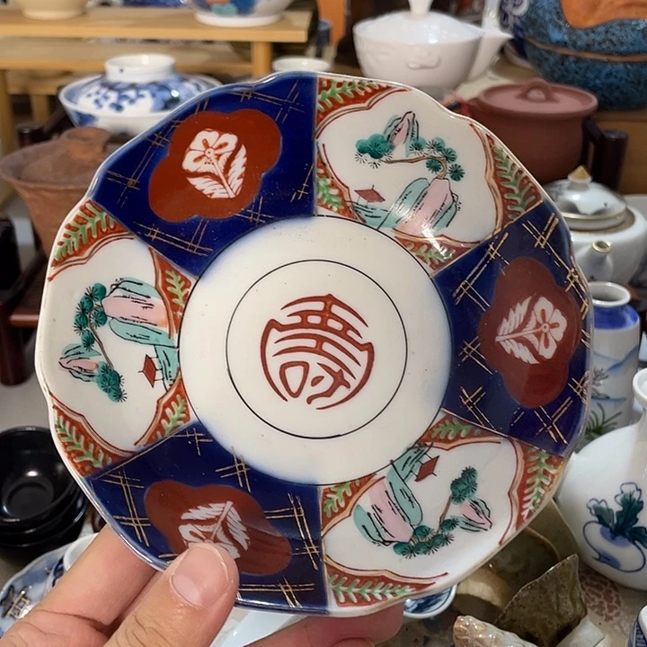瓷片好看的盘不错的哦