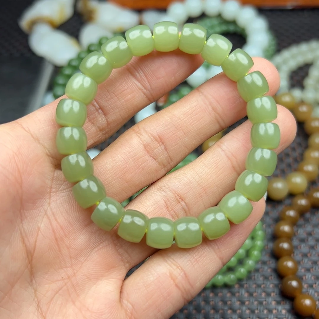 和田玉手链未镶嵌