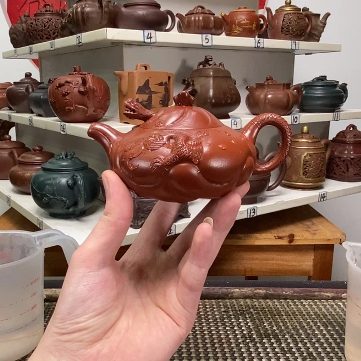 紫砂茶壶全手工制作