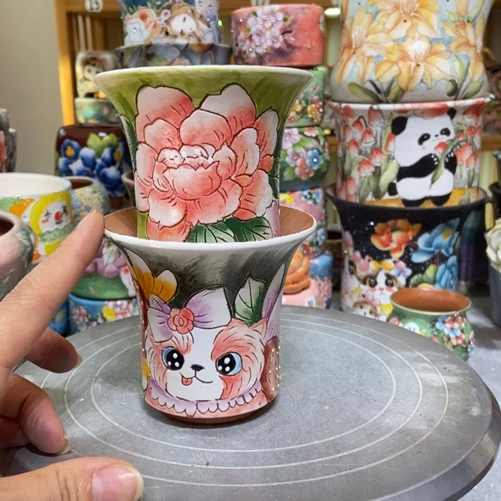 景德镇艺术手绘作品