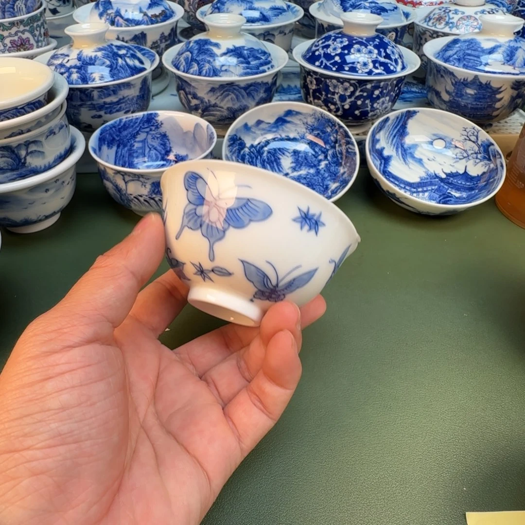 纯手工纯手绘茶具石头91