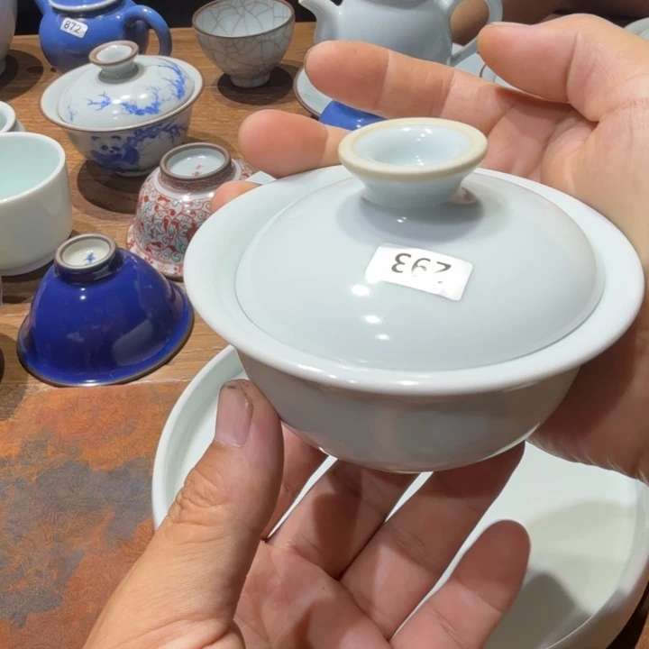 汝窑甜白喜欢的可以拍