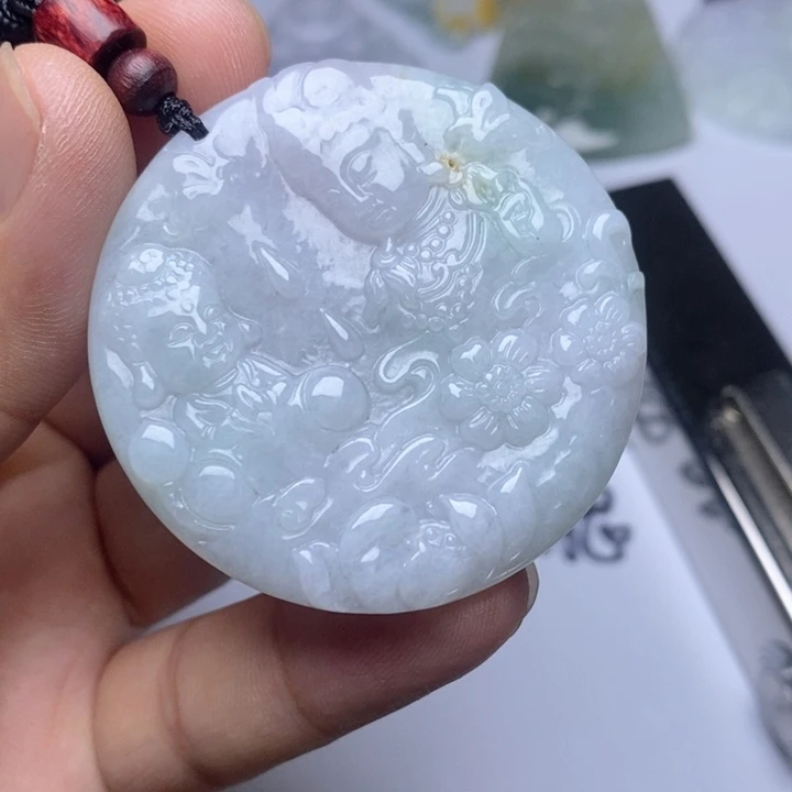 颈饰未镶嵌翡翠翡翠