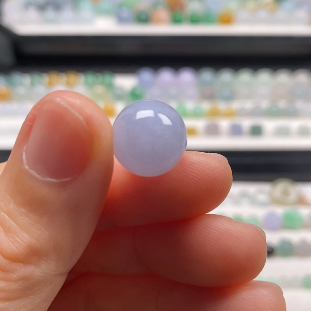 翡翠散珠卡12.5蓝紫