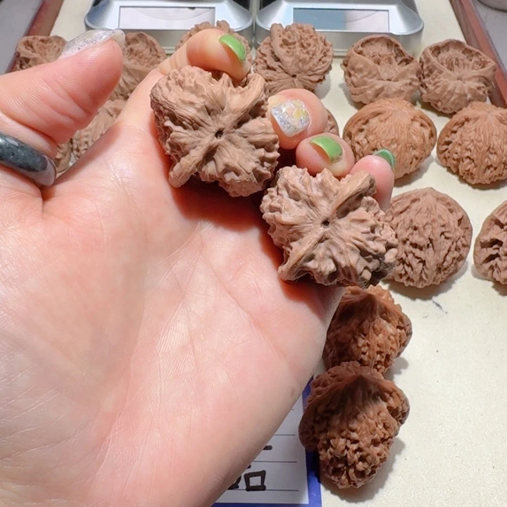 文玩核桃吊坠36全品原装无药野狼