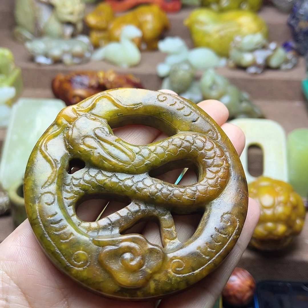 白玉菩提吊坠149。。