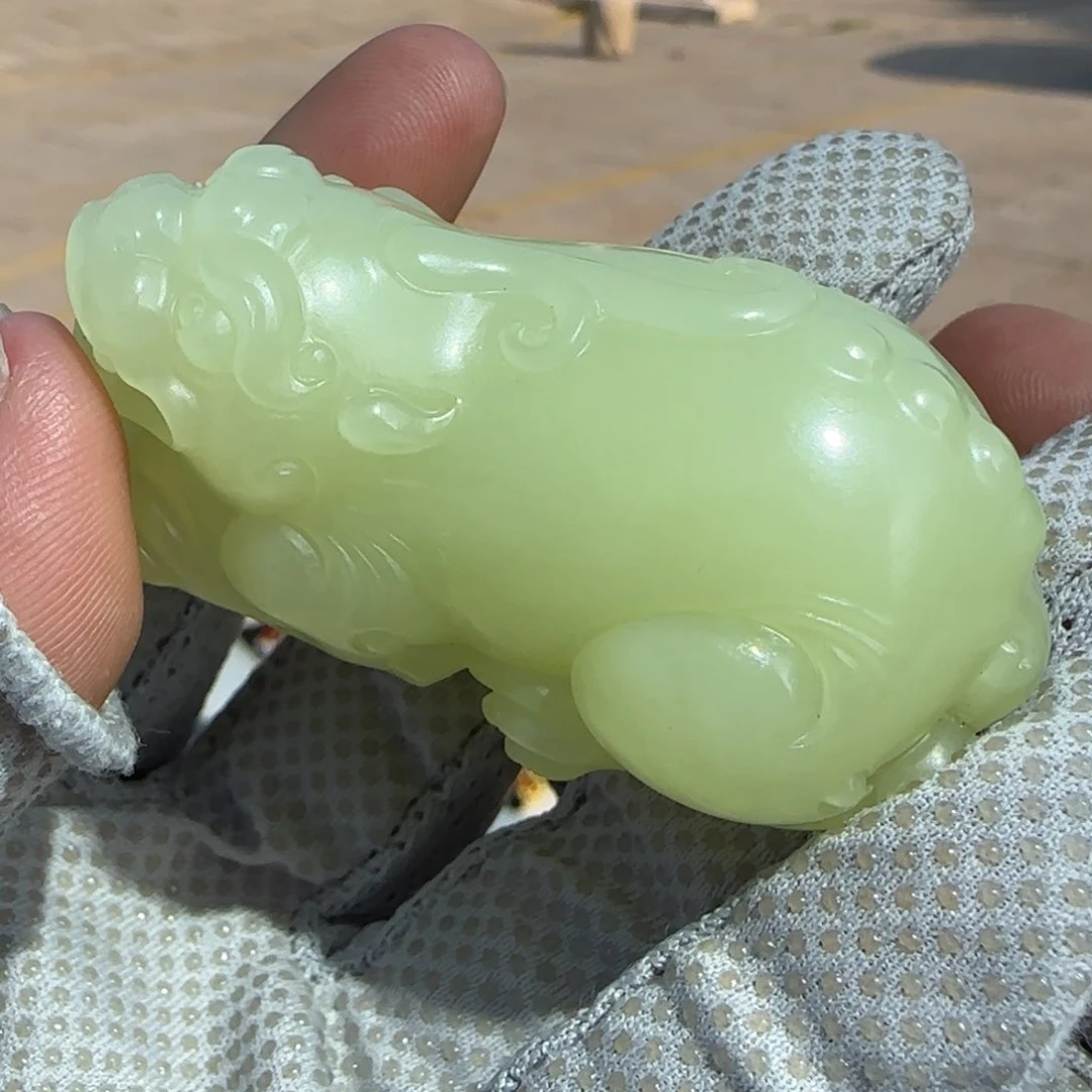 和田玉未镶嵌颈饰75