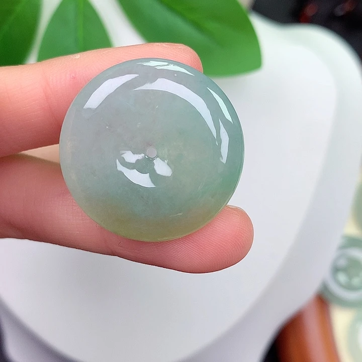 颈饰未镶嵌翡翠25号27.2-5.9mm