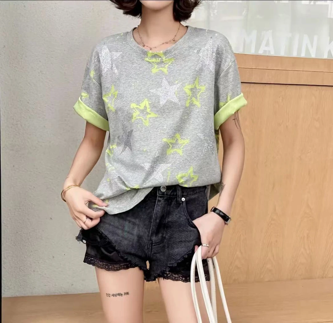 （花宝）夏季新款T恤衫4160