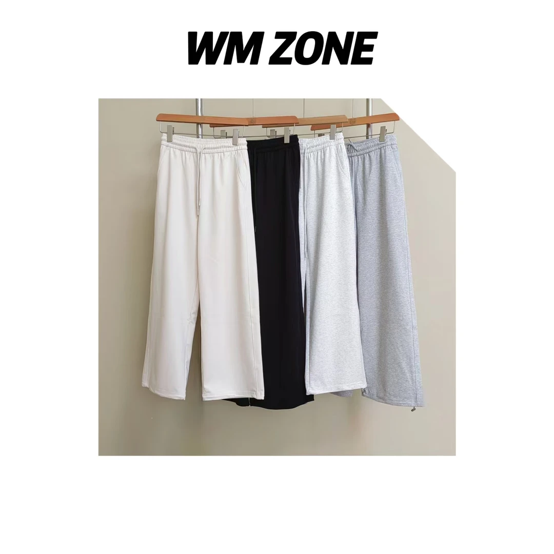 虎儿 3-3-3292 侧口袋小熊刺绣松紧腰卫裤