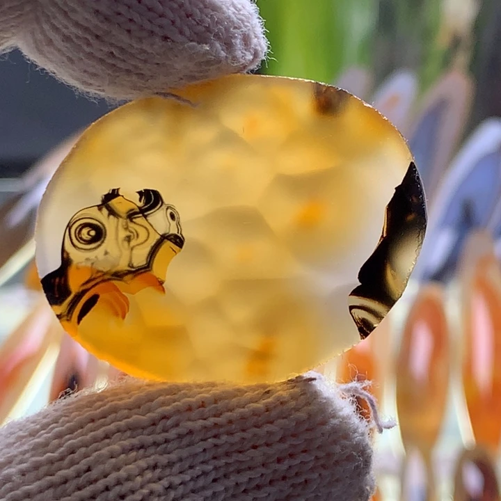 未镶嵌玛瑙/玉髓珠宝半成品201