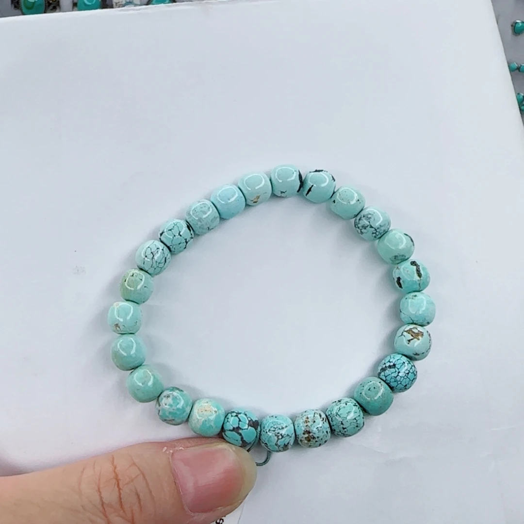 绿松石未镶嵌颈饰