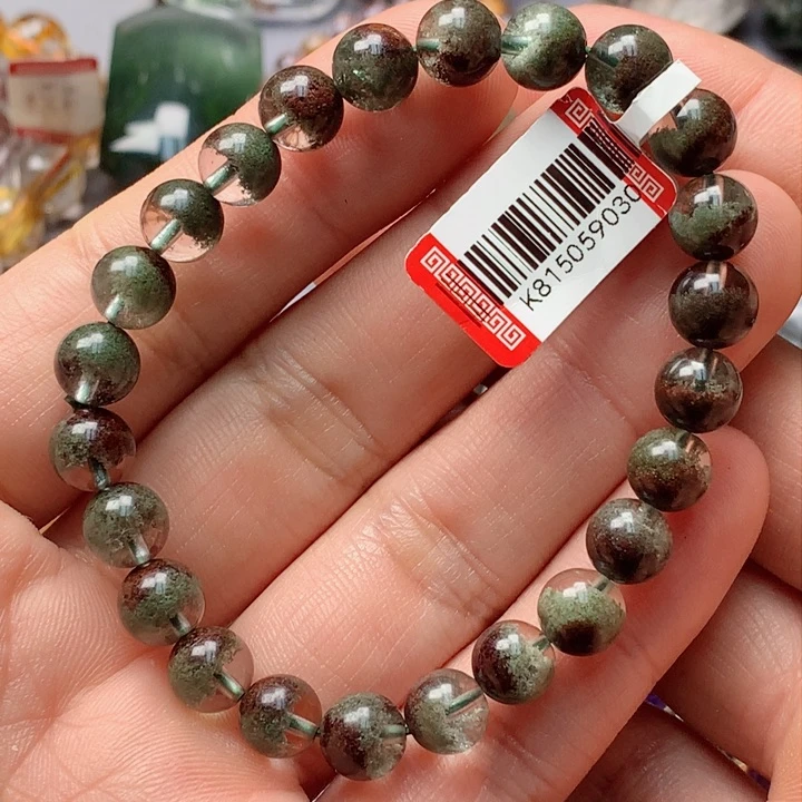 水晶手串未镶嵌天然