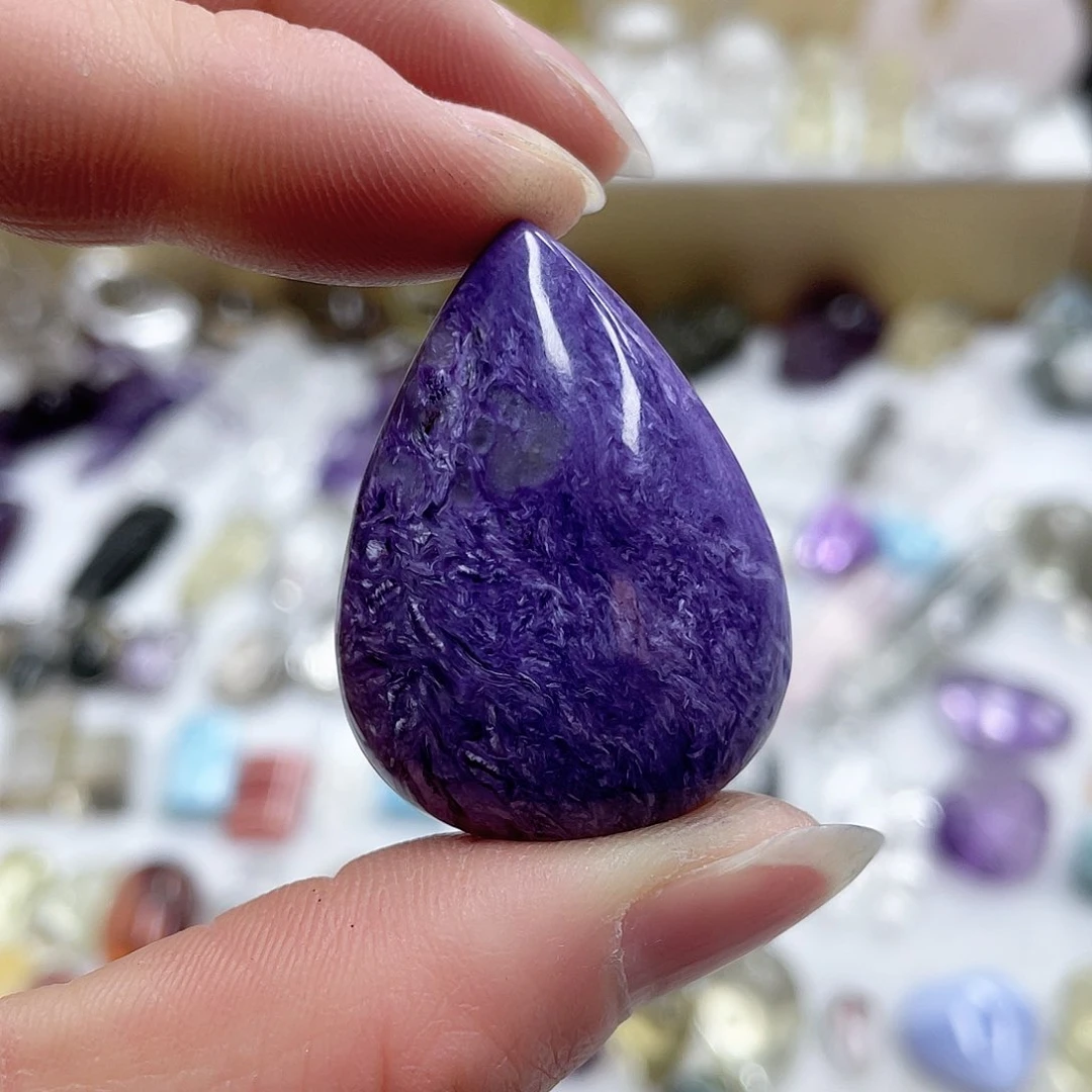 水晶珠宝半成品未镶嵌草**菁