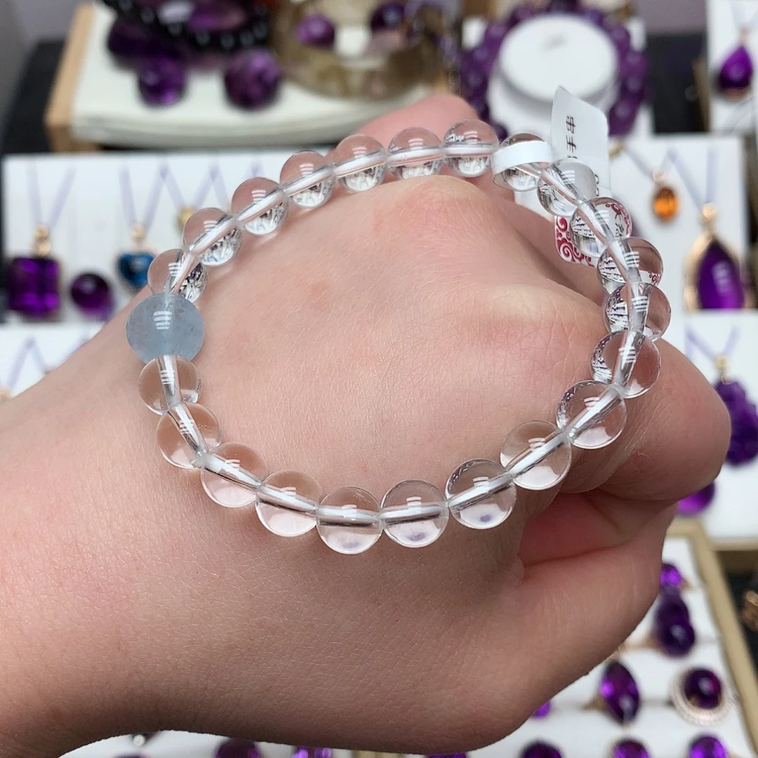 水晶高品质手串8mm未镶嵌