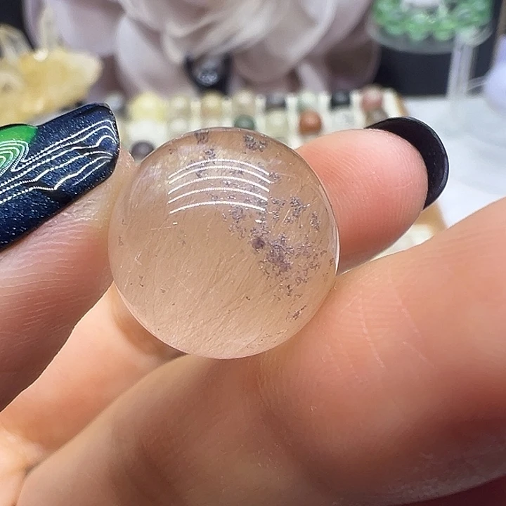 西***月水晶珠宝半成品未镶嵌