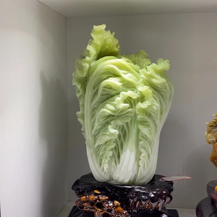 未镶嵌蛇纹石玉（覆膜）珠宝奇石