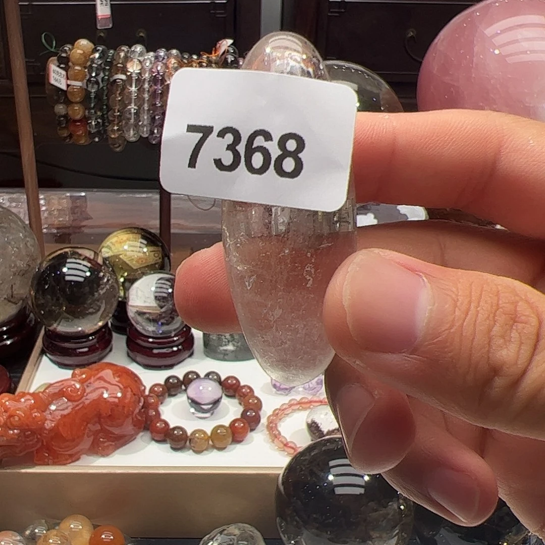桔***叶水晶珠宝半成品未镶嵌