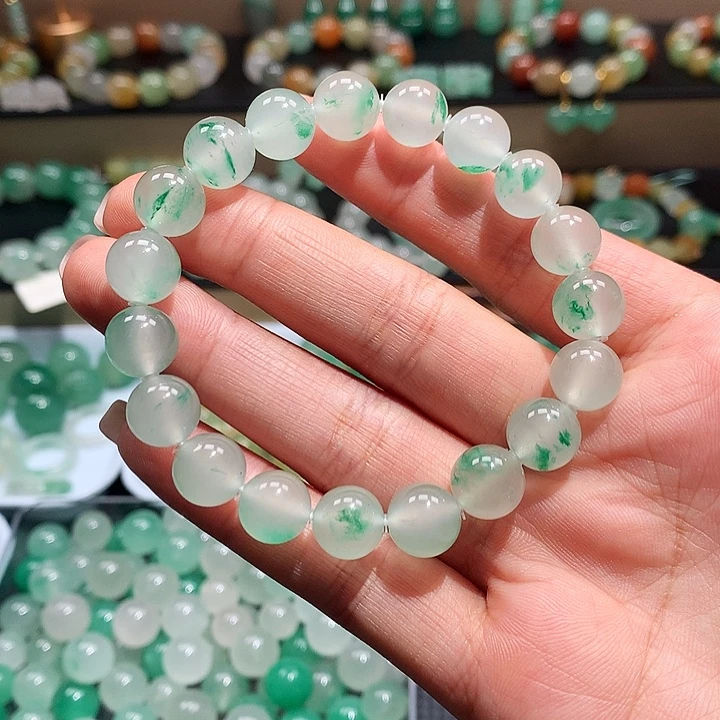 石英质玉未镶嵌手链