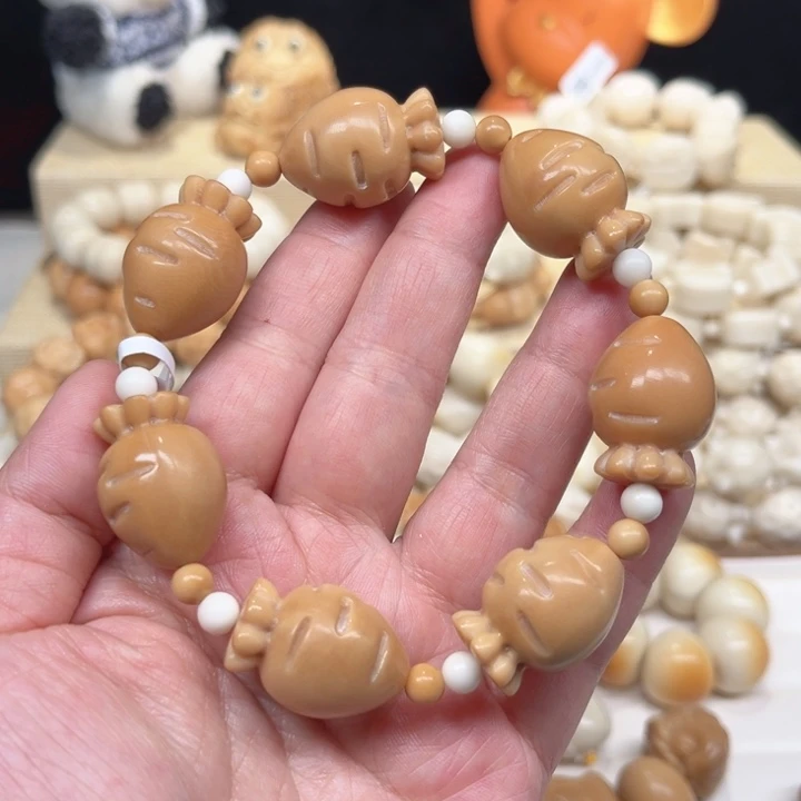 菩提根/象牙果吊坠萝卜蹲1-26-12