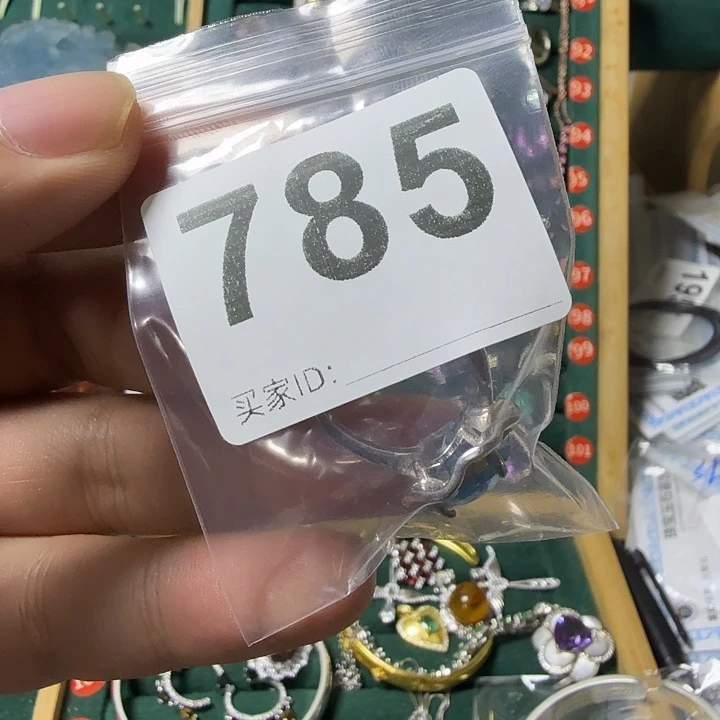*****戒指银S925镶嵌托帕石