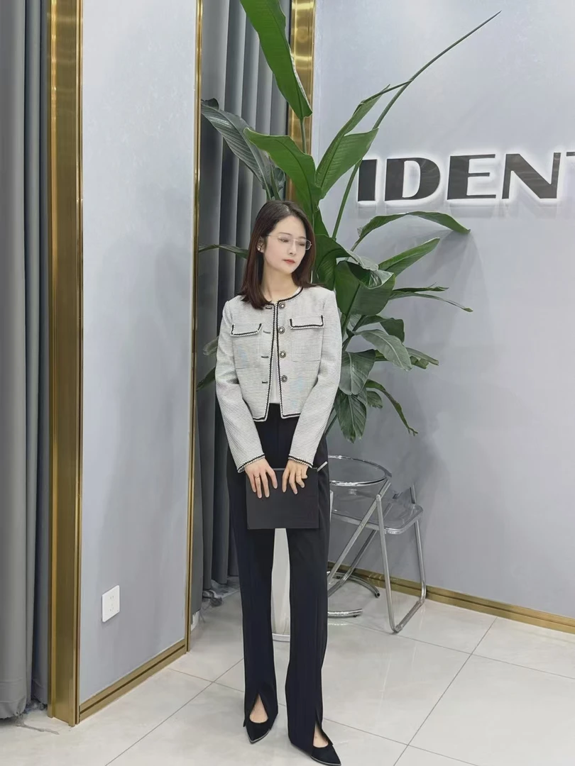 易缔媤/AE43114短外套小香风显瘦气质长袖时尚春季秋季