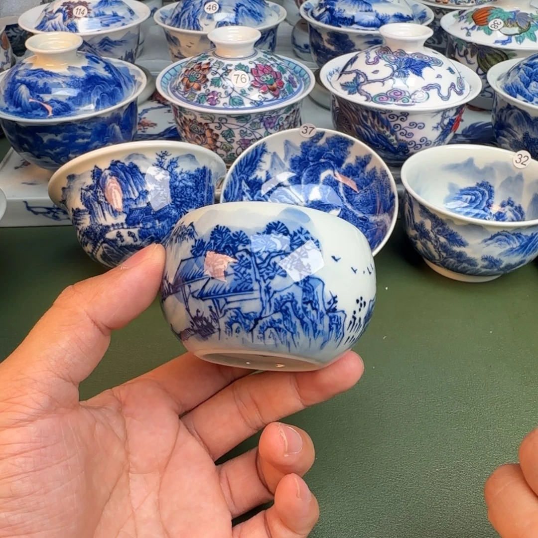 纯手工纯手绘茶具2