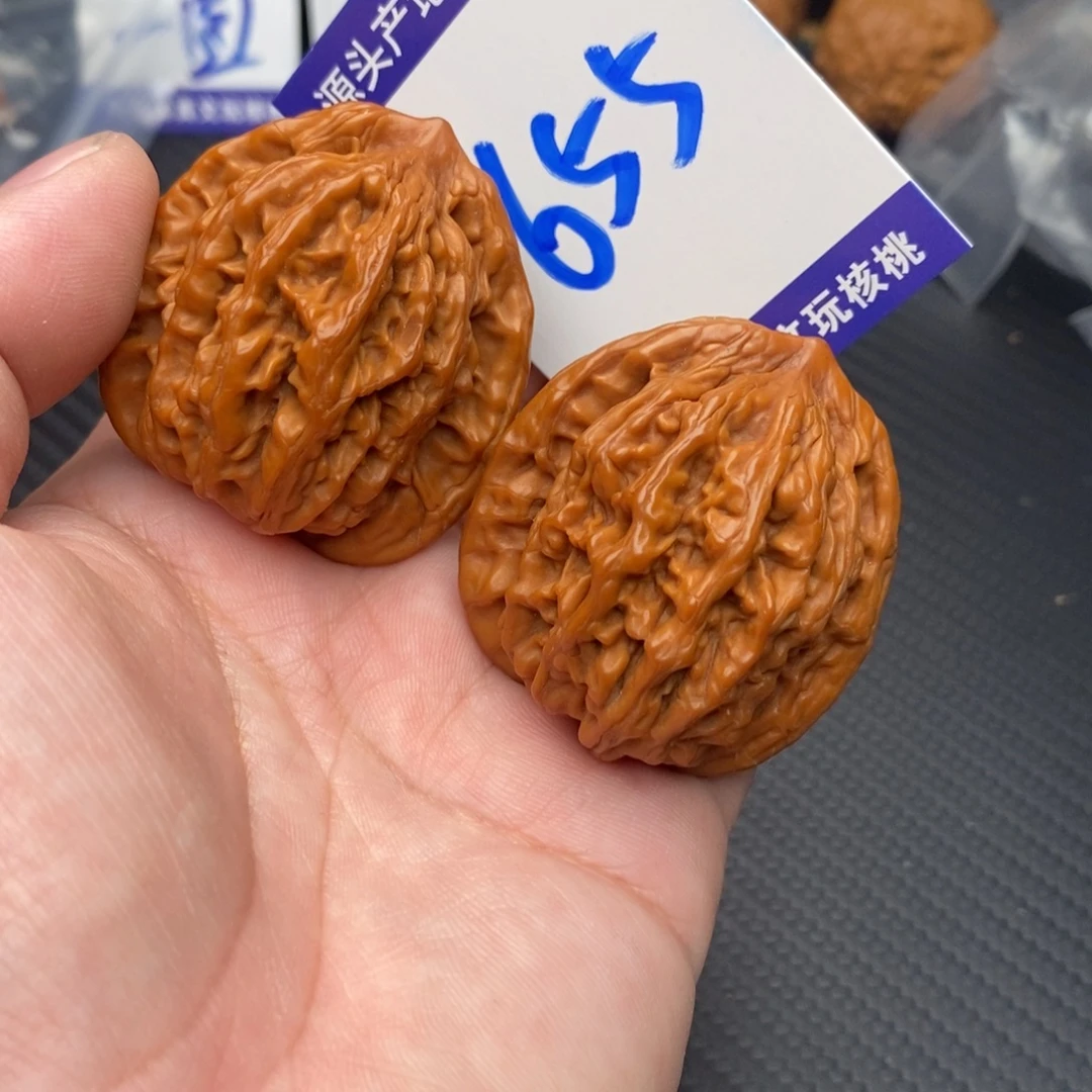文玩核桃把件虎头虎头42