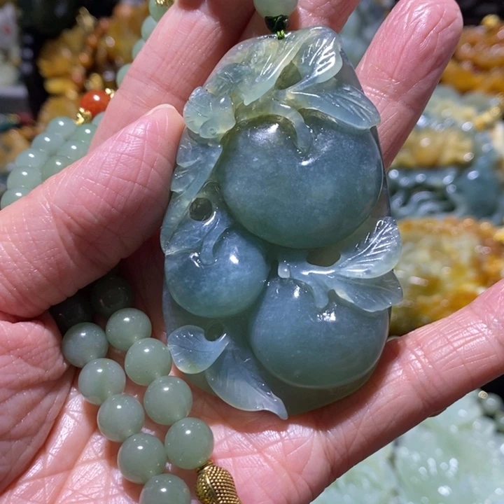 岫玉岫玉吊坠未镶嵌