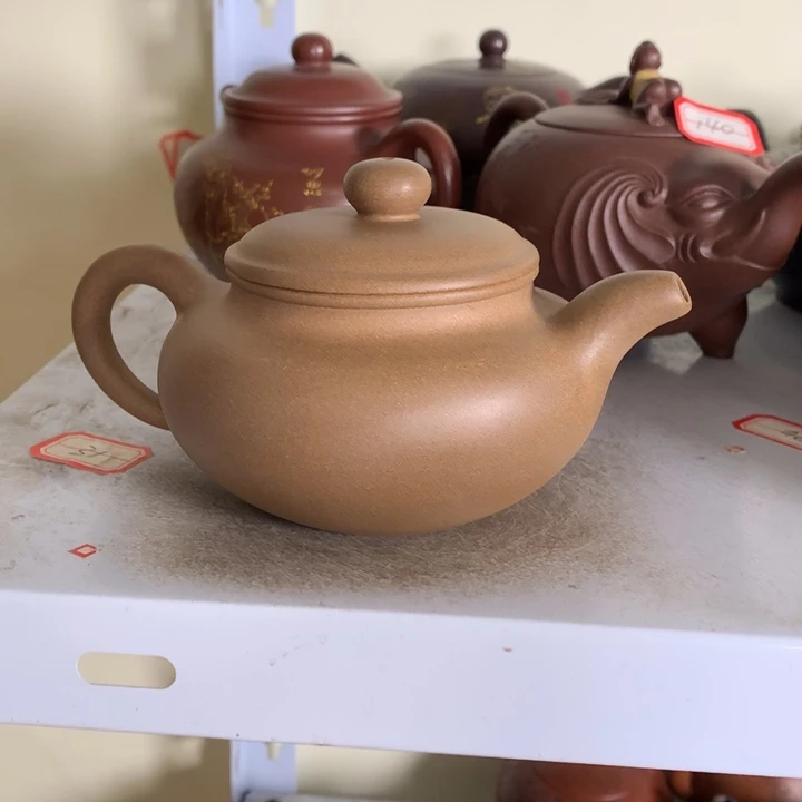 紫砂茶壶原矿手工146