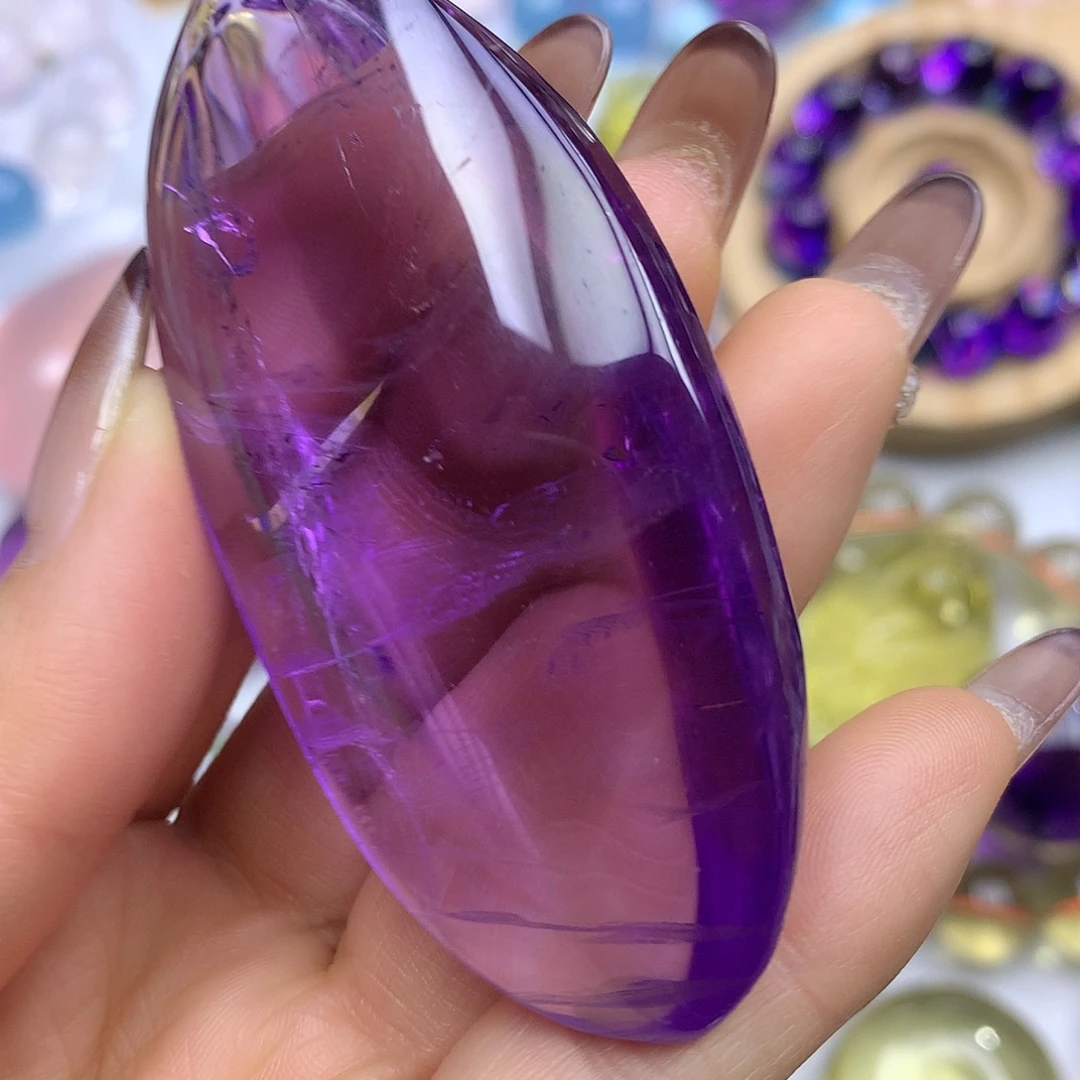 水晶珠宝半成品未镶嵌