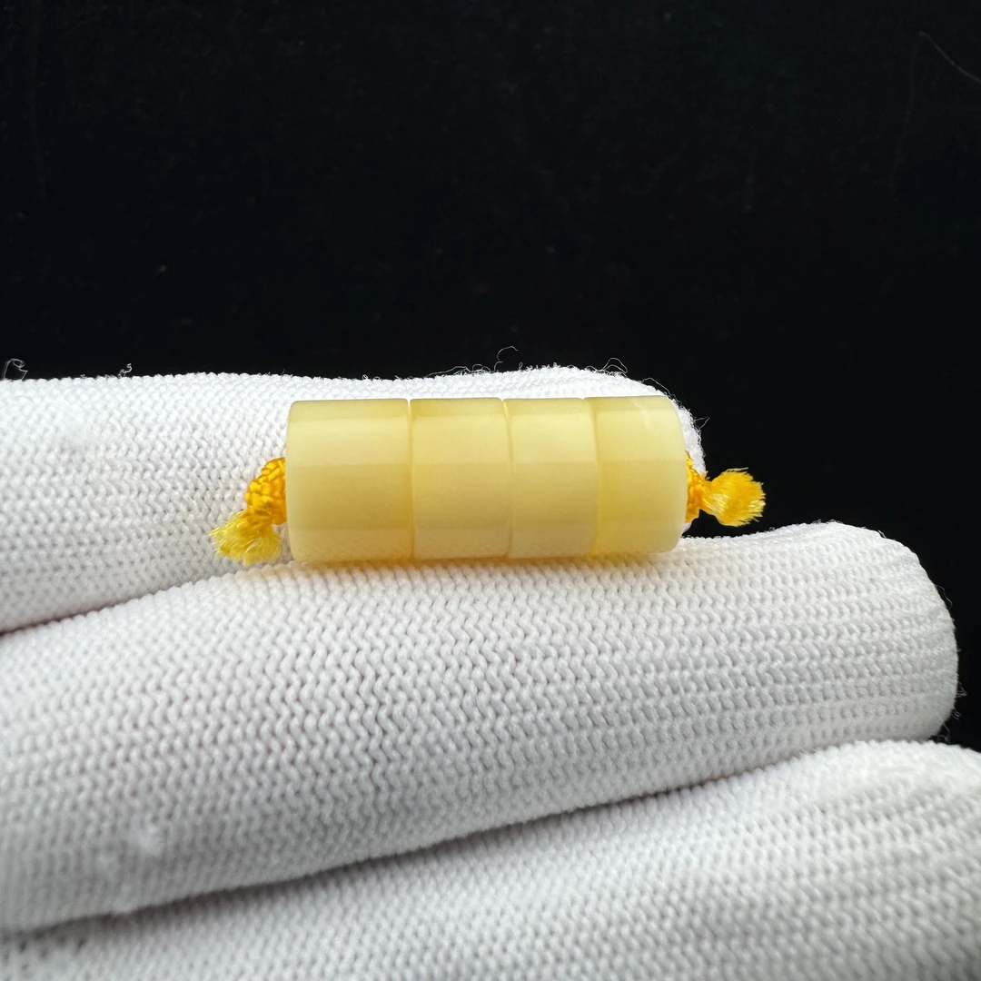 J2871天然矿源蜜蜡 墩子 10.2mm支持复检假一罚四