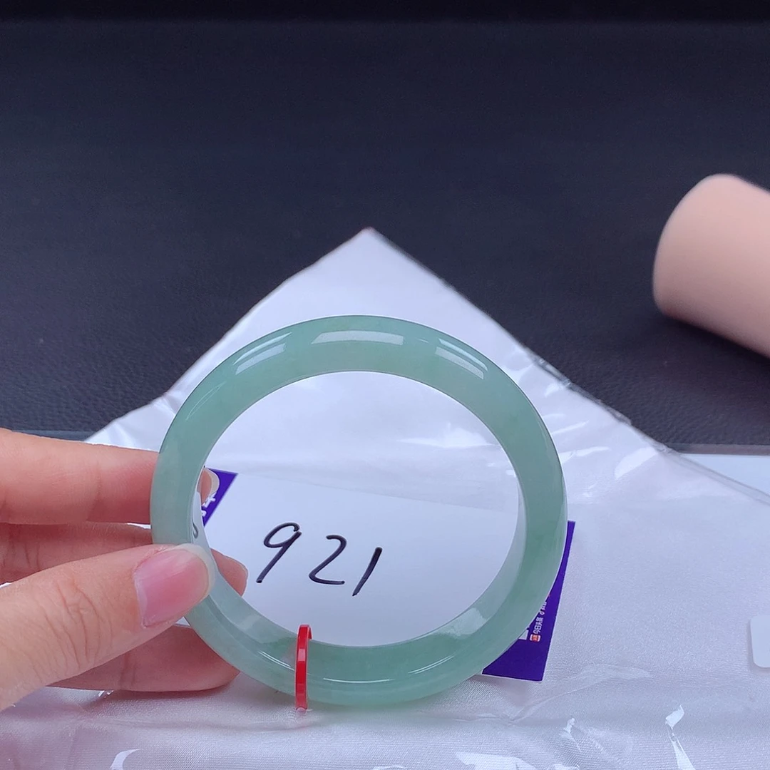 翡翠手镯未镶嵌手镯000986