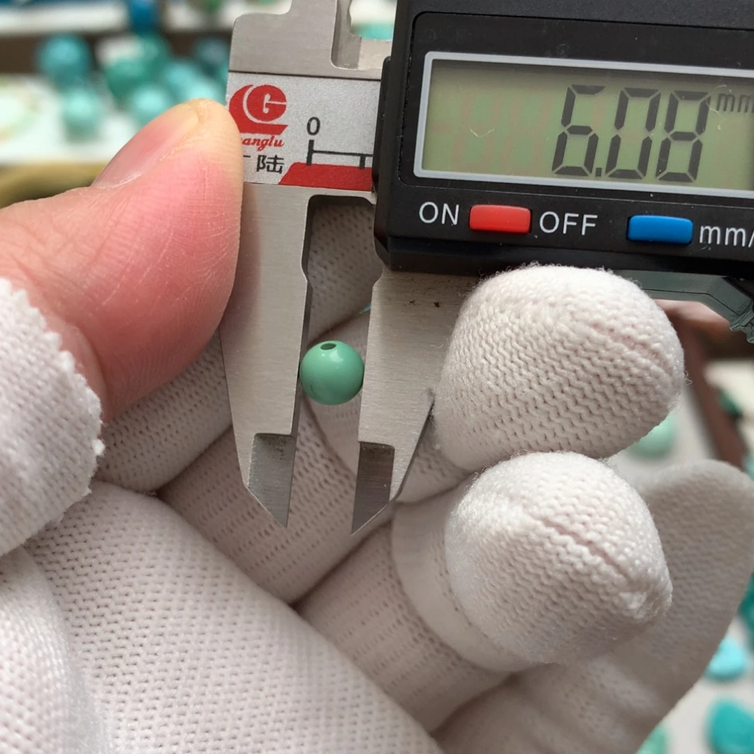 绿松石未镶嵌散珠