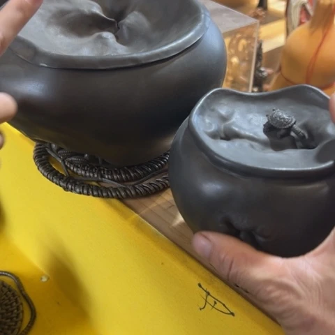 蜜安罐瓷香炉锡茶则大**生