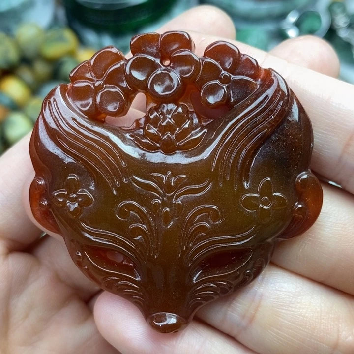 颈饰未镶嵌翡翠吊坠