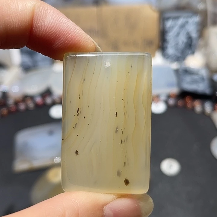 玛瑙/玉髓未镶嵌吊坠(不含链)