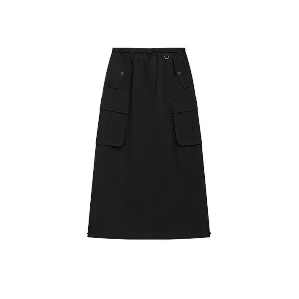 美式机能工装半身裙0134