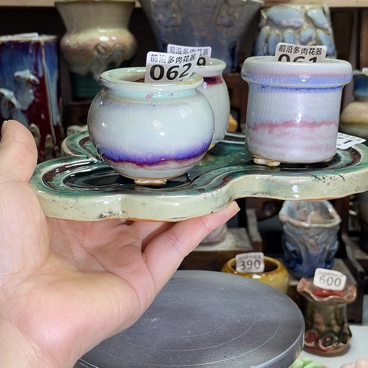 狼盆托盘➕3个口径3左右盆